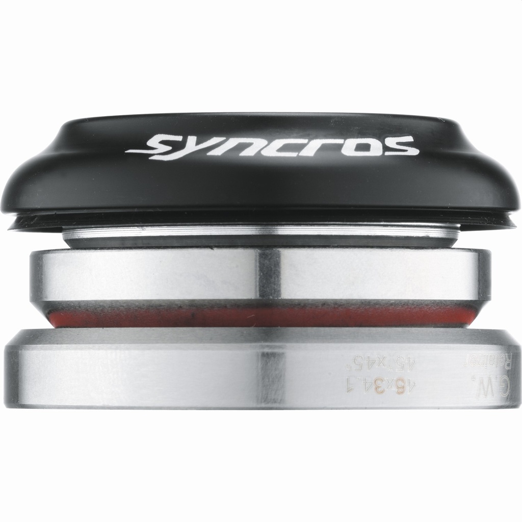 JUEGO DE DIRECCION SYNCROS DROP-IN 1-1/4`` - 1-1/2`` COLOR BLACK