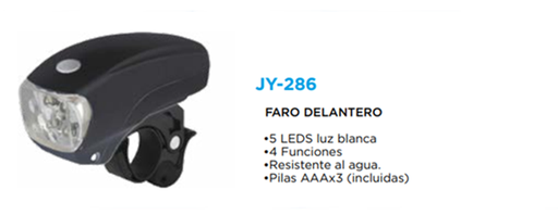 [00.03.9727] FARO BICICLETA TKX JY286 MANILLAR