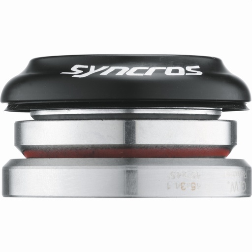 JUEGO DE DIRECCION SYNCROS DROP-IN 1-1/4`` - 1-1/2`` COLOR BLACK